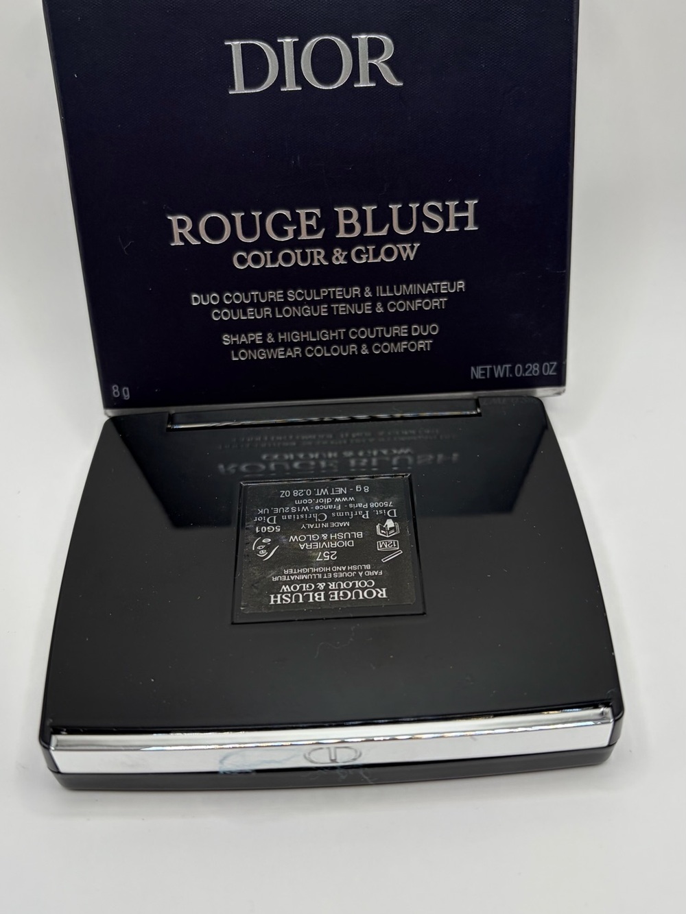 Dior Rouge Blush Duo — Vibrant Pink Blush with Golden Bronze Glow - Picture 4 of 4